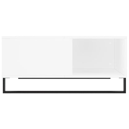Salongbord Sofabord Hvit 80x80x36,5 cm