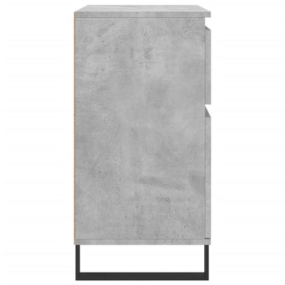 Kommode Betonggrå 60x35x70 cm