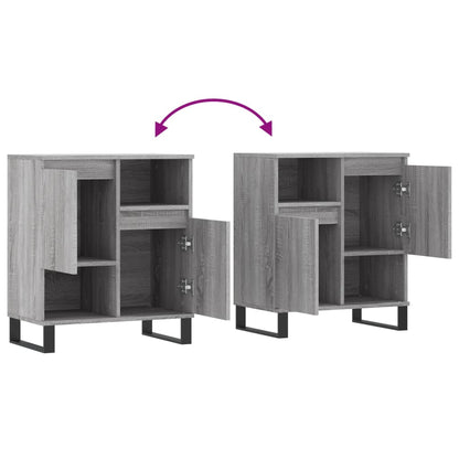 Skjenk Sonoma Grå 60x35x70 cm