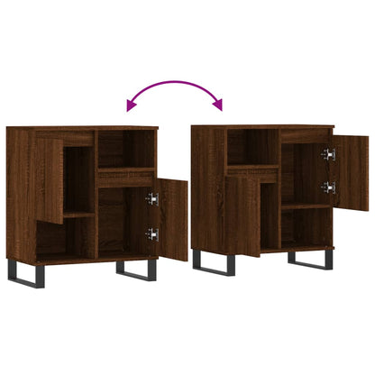 Kommode Brun Eik 60x35x70 cm