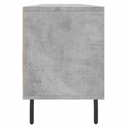 TV-benk betonggrå 150x30x44,5 cm konstruert tre