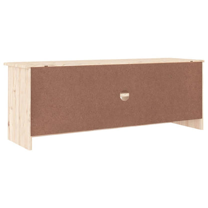 TV-benk ALTA 112x35x41 cm heltre furu