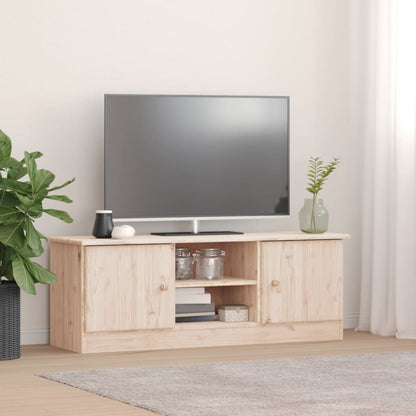 TV-benk ALTA 112x35x41 cm heltre furu