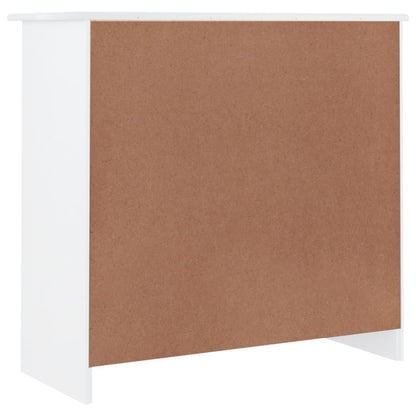 Skjenk Hvit ALTA 77x35x73 cm heltre furu