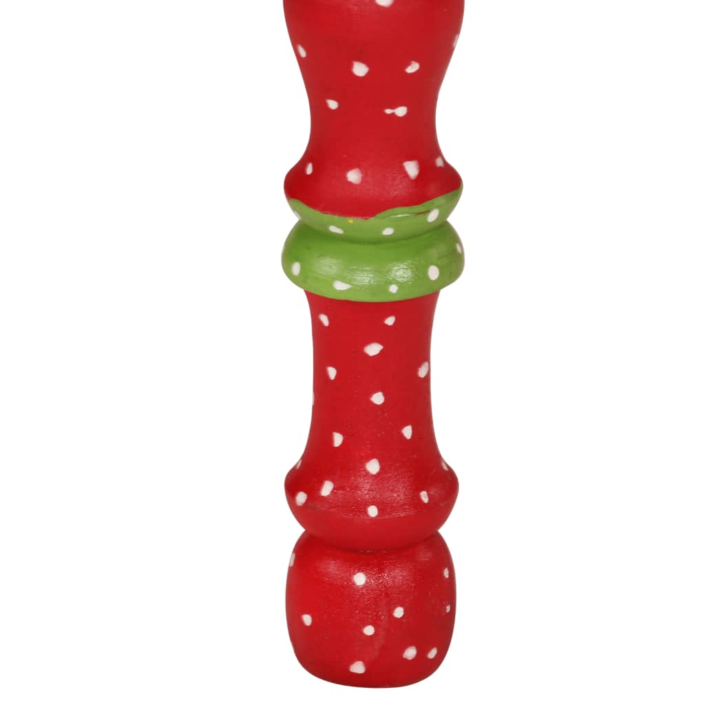 Salongbord Sofabord Tre rød håndmalt heltre mango