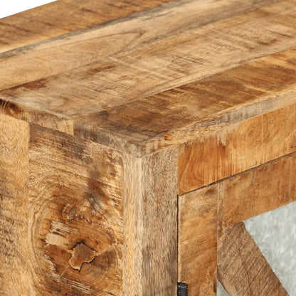 Skjenk Tre 80x30x71 cm grov heltre mango