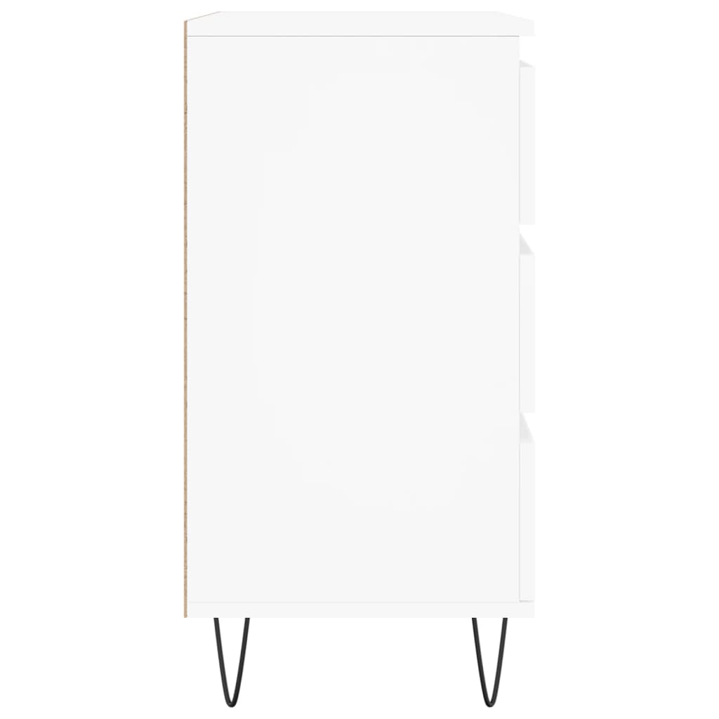 Skjenk Hvit 60x35x70 cm