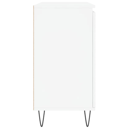 Skjenk Hvit 104x35x70 cm