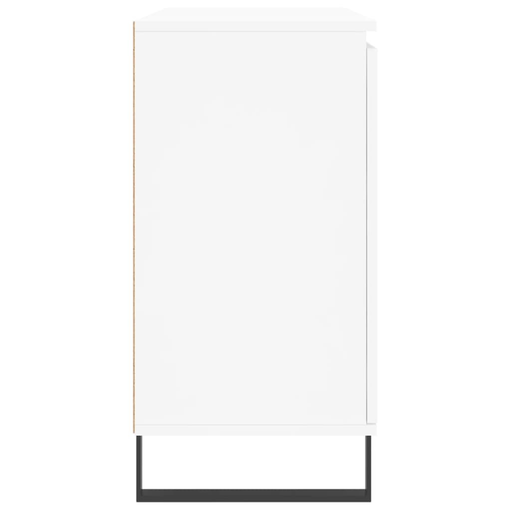 Skjenk Hvit 104x35x70 cm