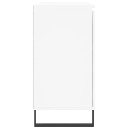 Skjenk Hvit 104x35x70 cm