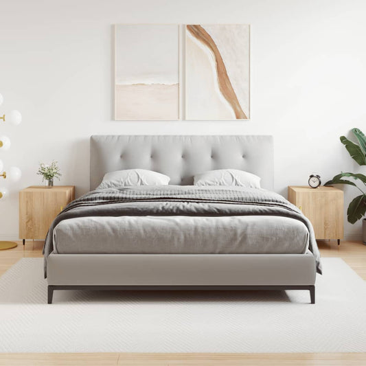 Nattbord 2 stk sonoma eik 40x40x50 cm konstruert tre