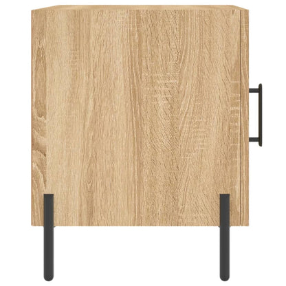 Nattbord Sengbord sonoma eik 40x40x50 cm konstruert tre