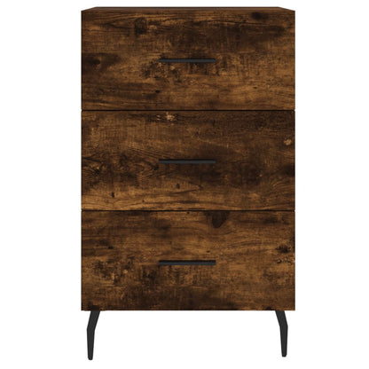 Nattbord Sengbord Røkt Eik 40x40x66 cm