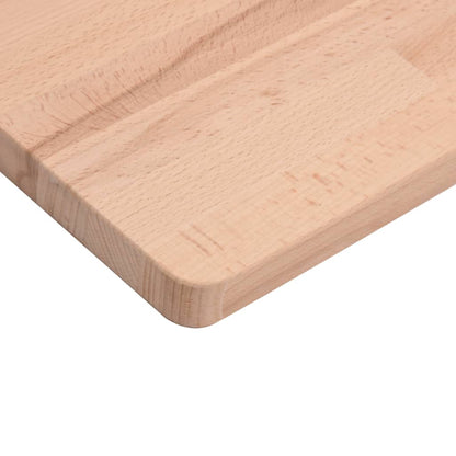 Bordplate 100x50x1,5 cm rektangulær heltre bøketre