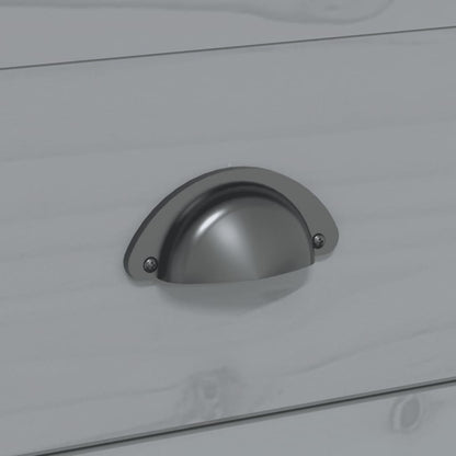 Salongbord Sofabord Grå BODO 100x55x46 cm heltre furu