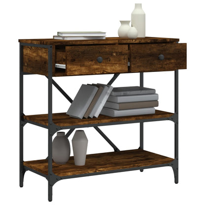 Avlastningsbord Konsollbord Sonoma Eik 75x34,5x75 cm