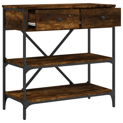 Avlastningsbord Konsollbord Sonoma Eik 75x34,5x75 cm