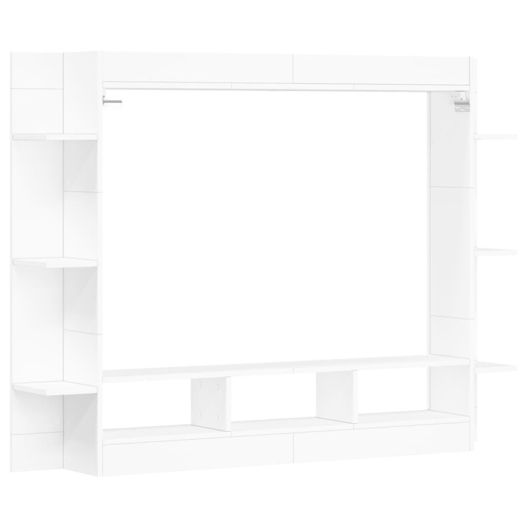TV-Møbel Hvit TV-benk 152x22x113 cm