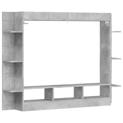 TV-Møbel Betonggrå TV-benk 152x22x113 cm