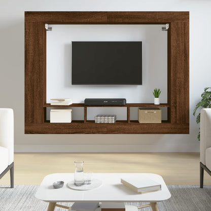 TV-Møbel Brun TV-benk 152x22x113 cm