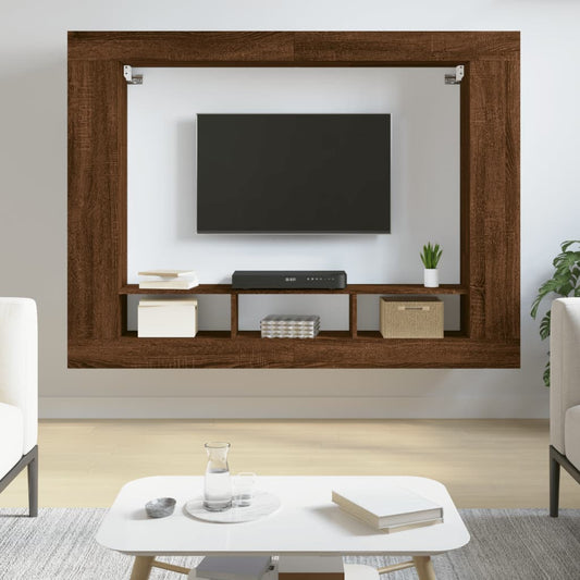 TV-Møbel Brun TV-benk 152x22x113 cm