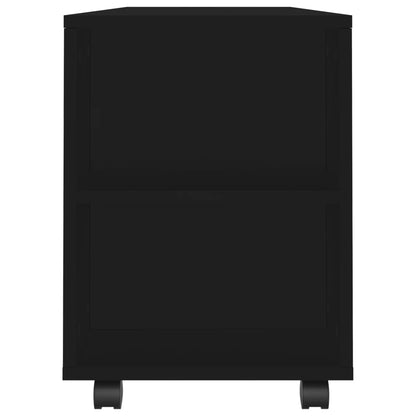 TV-benk svart 102x34,5x43 cm konstruert tre