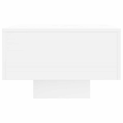 Salongbord Sofabord Hvit 100x49,5x31 cm