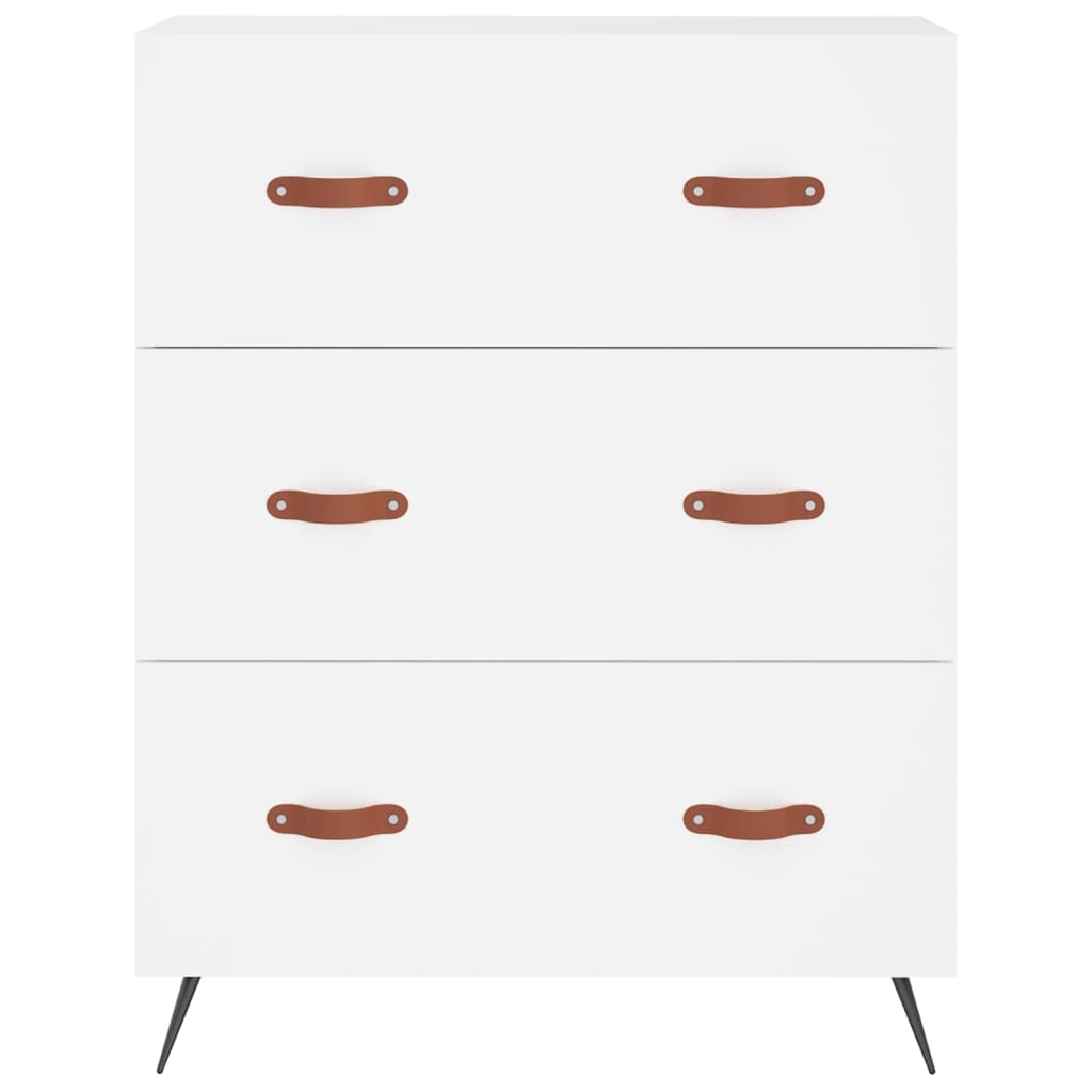 Skap Hvit 69,5x34x180 cm