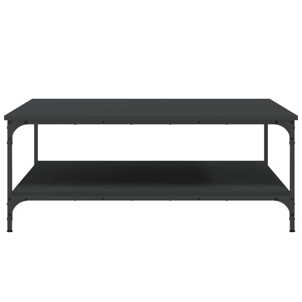 Salongbord Sofabord Svart 100x100x40 cm