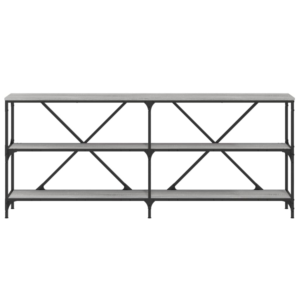 Avlastningsbord Konsollbord Sonoma Grå 180x30x75 cm