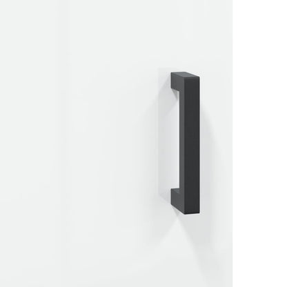 Skjenk Høyglans Hvit 69,5x34x90 cm