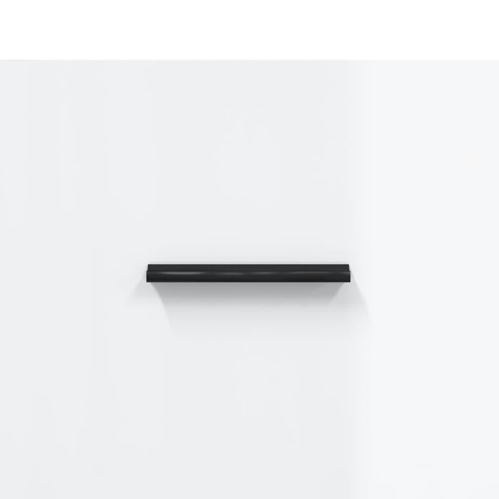 Skjenk Høyglans Hvit 69,5x34x90 cm