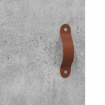 Veggskap Betonggrå 69,5x34x90 cm