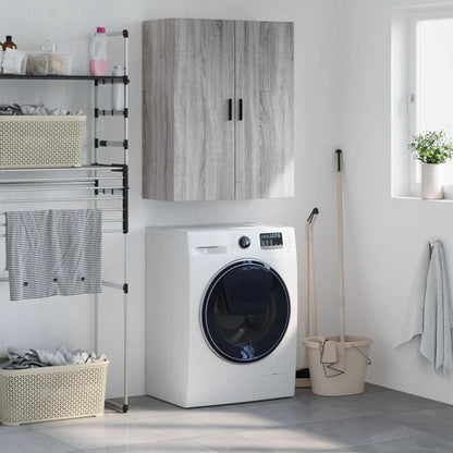 Veggskap Sonoma Grå 69,5x34x90 cm