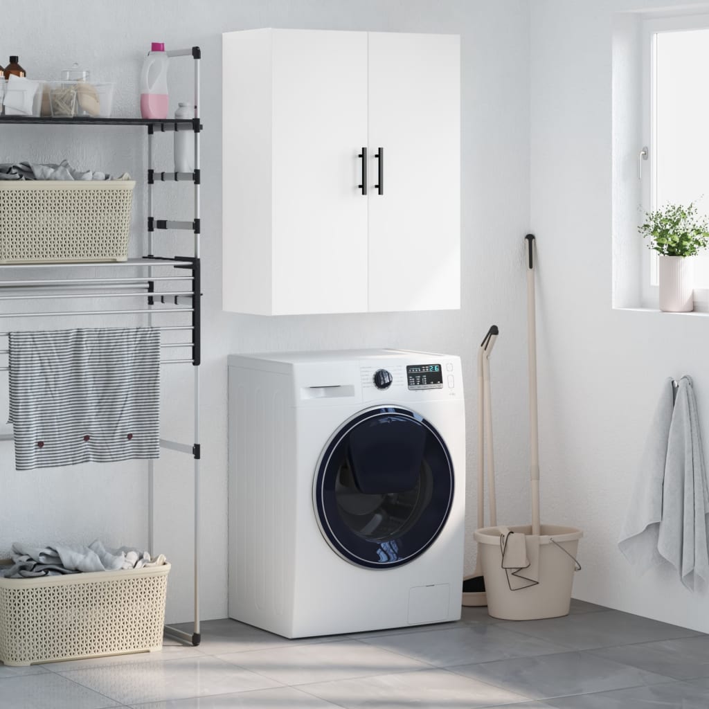 Veggskap Hvit 69,5x34x90 cm