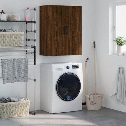 Veggskap Brun Eik 69,5x34x90 cm