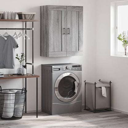 Veggskap Sonoma Grå 69,5x34x90 cm