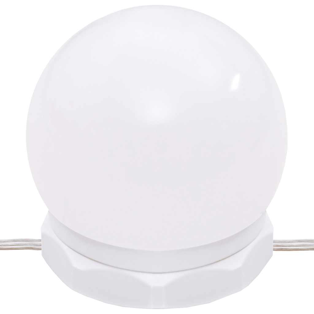 Sminkebord Sonoma Eik LED 96x40x142 cm