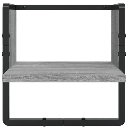 Vegghylle Sonoma Grå 6 stk