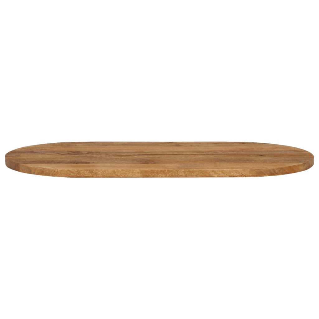 Bordplate 120x60x2,5 cm oval heltre mango