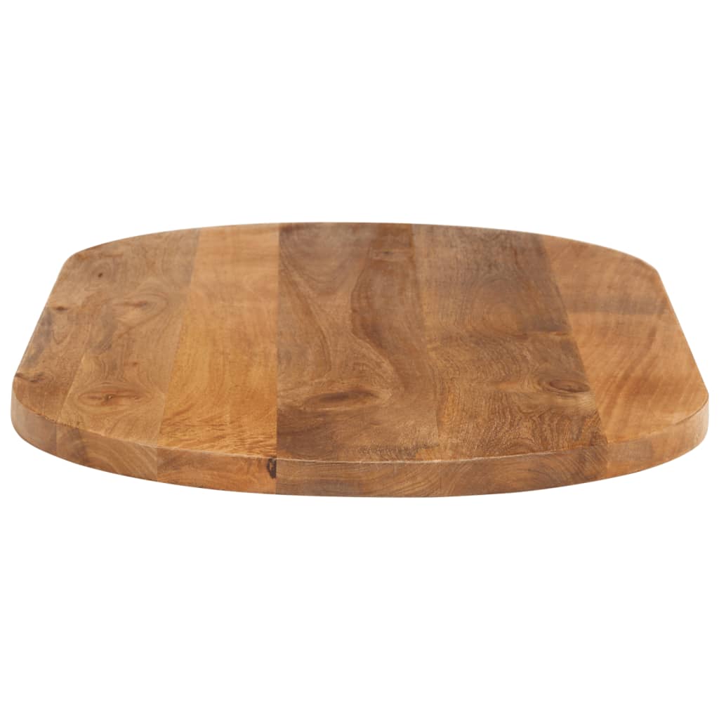 Bordplate 120x60x2,5 cm oval heltre mango