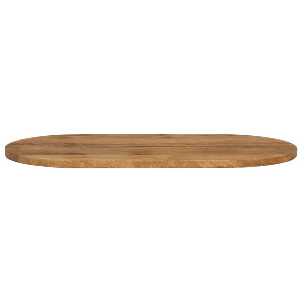 Bordplate 140x60x3,8 cm oval heltre mango