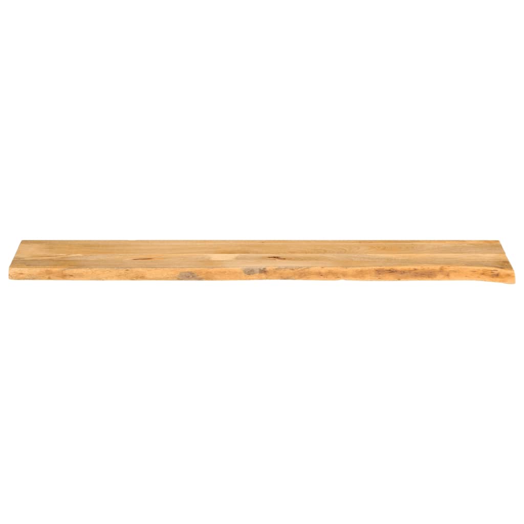 Bordplate med naturlig kant 180x20x2,5 cm heltre mango