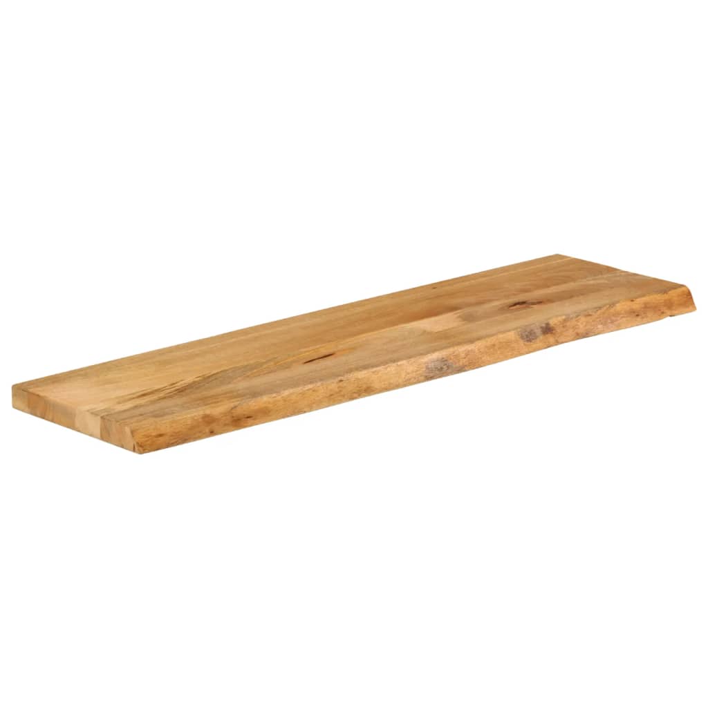 Bordplate 110x40x2,5 cm naturlig kant heltre mango