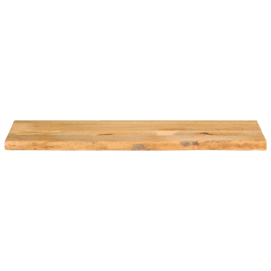 Bordplate 110x40x2,5 cm naturlig kant heltre mango