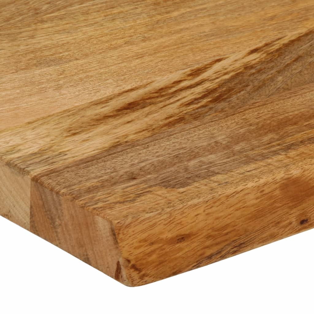 Bordplate naturlig kant 110x30x3,8 cm heltre mango