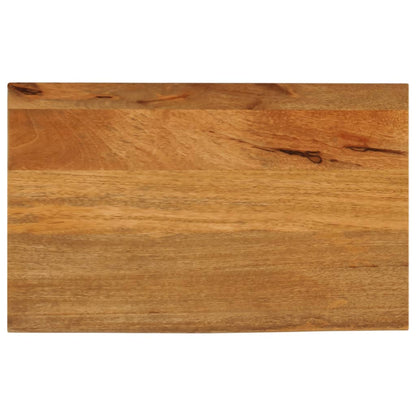 Bordplate naturlig kant 50x20x3,8 cm heltre mango