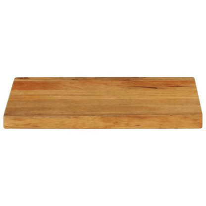 Bordplate naturlig kant 50x20x3,8 cm heltre mango