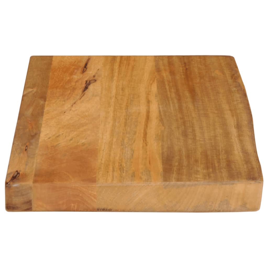 Bordplate naturlig kant 50x20x3,8 cm heltre mango