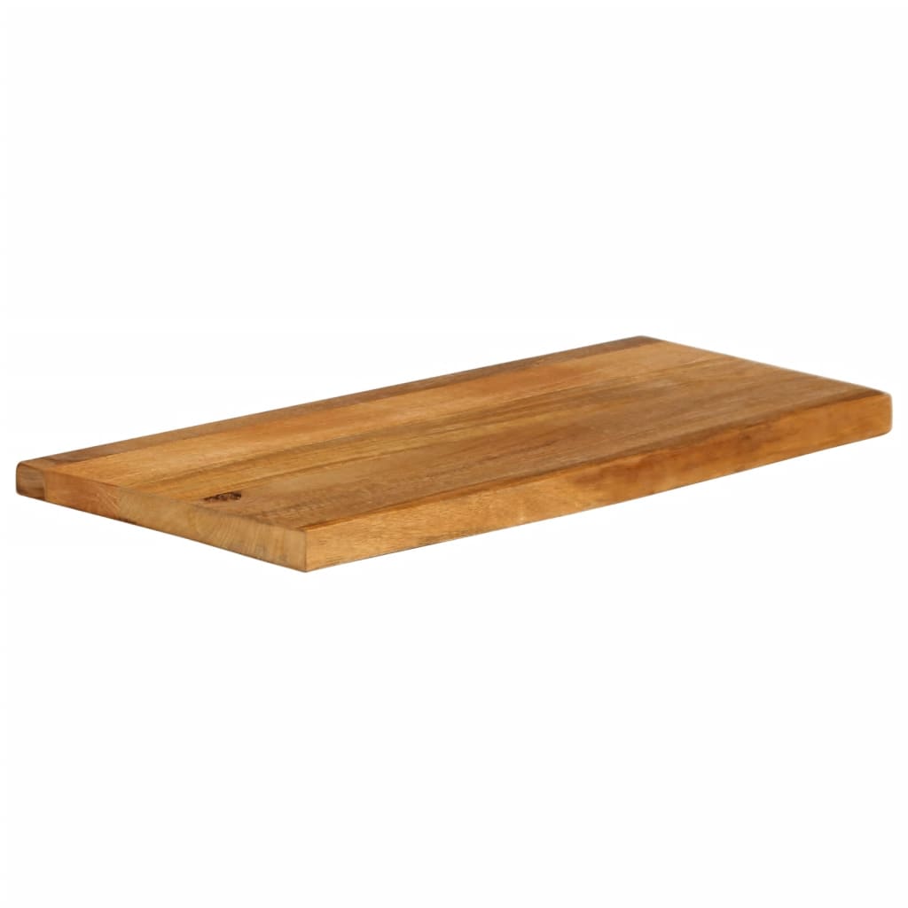 Bordplate naturlig kant 70x20x3,8 cm heltre mango